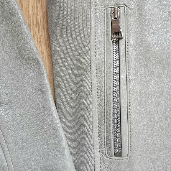 Johnston & Murphy Leather Moto Jacket - Picture 7 of 7